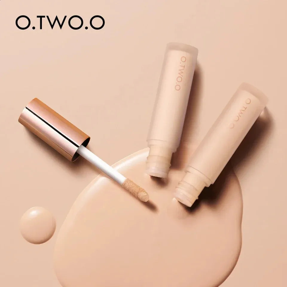 Swatches of concealer shades on skin showing coverage