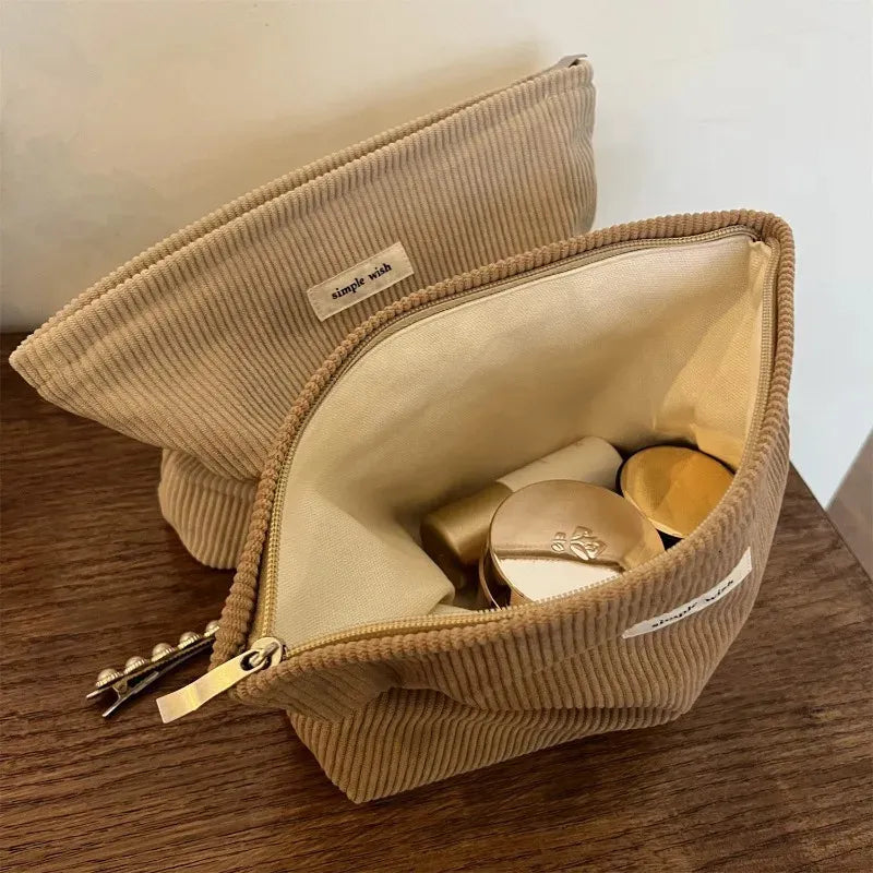 Interior view of the bag displaying multiple compartments for storage