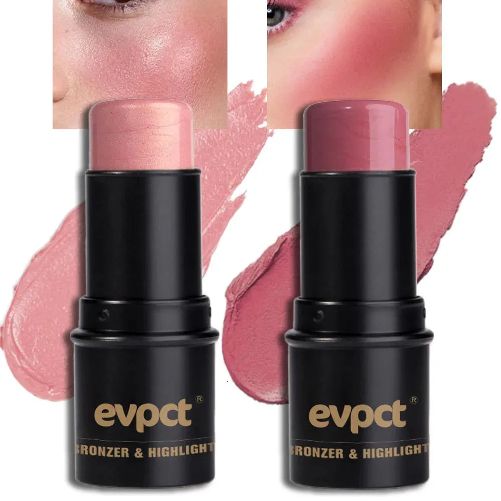 Close-up of makeup stick tip with product visible