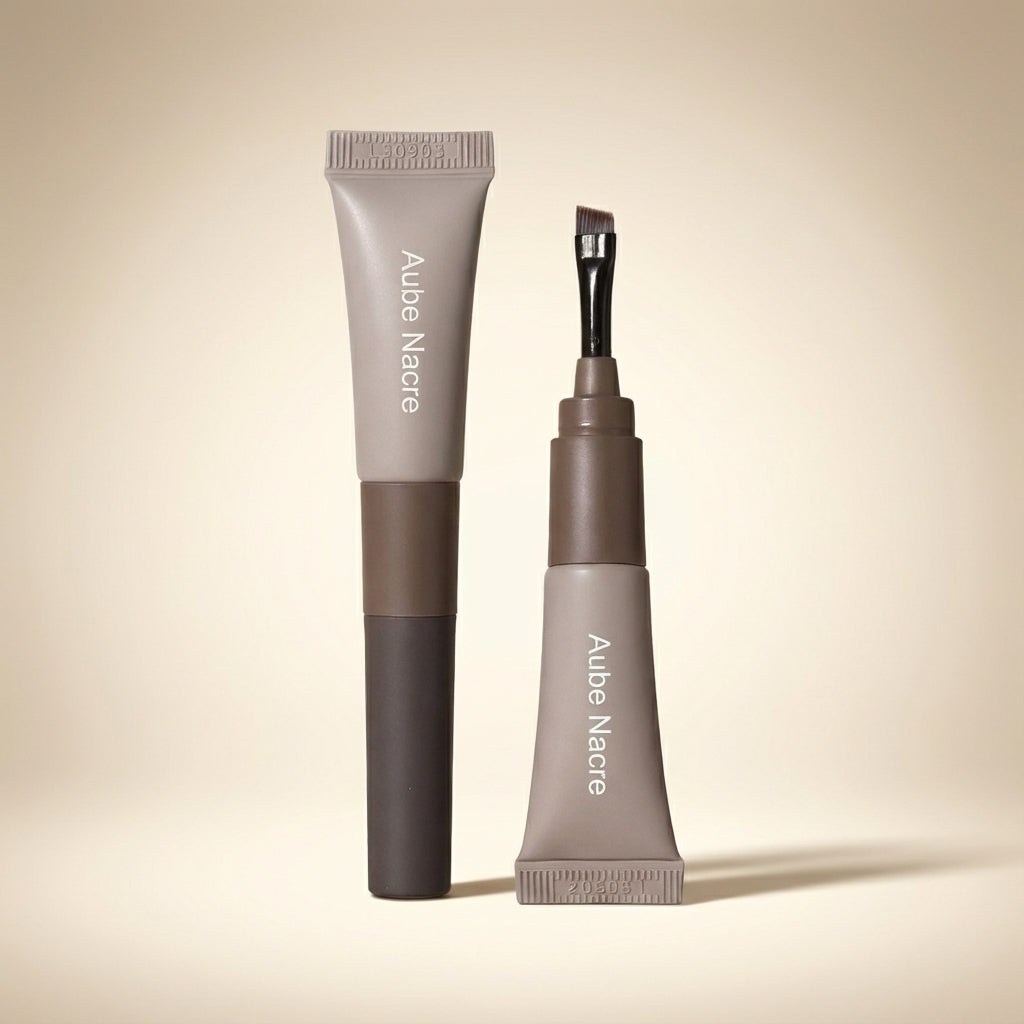 Pomade et gel liner sourcils waterproof Aube Nacre Gris Cendré