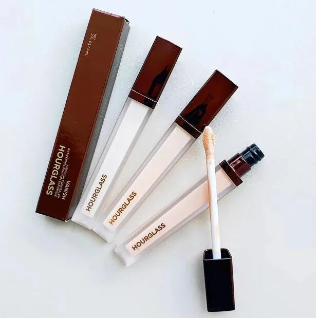 Close-up view of creamy concealer texture on skin