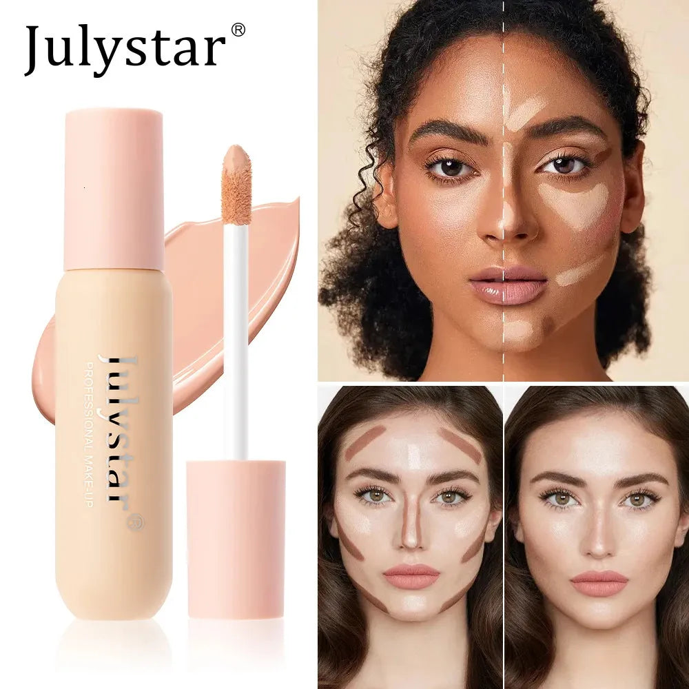 Concealer swatches showing different color options on