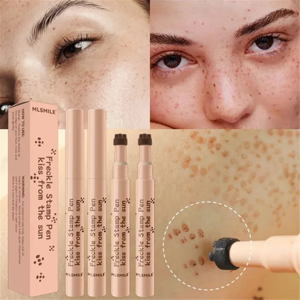 Cosmetic stamp tool with dot applicator tip