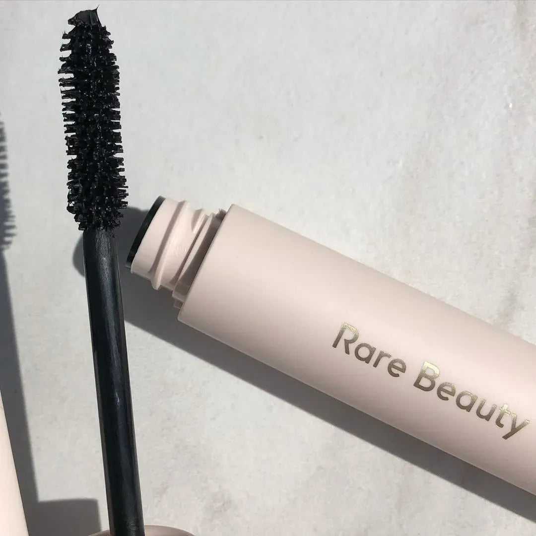 Close-up view of mascara brush showing bristle design
