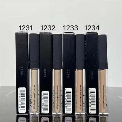 Close-up view of concealer being applied to skin for coverage demonstration