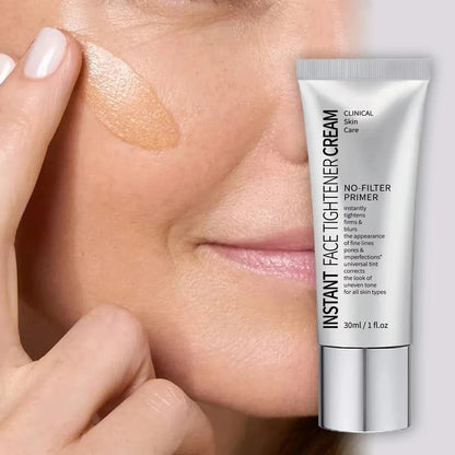 Close-up view showing the smooth texture of the skin tone corrector product