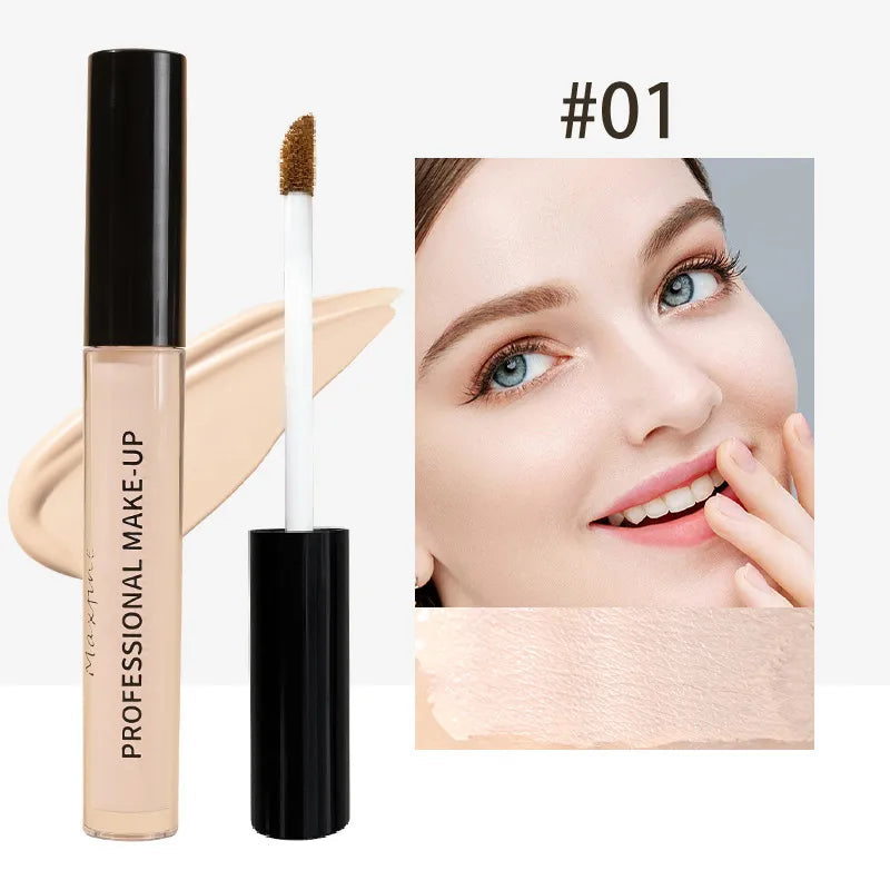 Swatch comparison showing multiple shade options of the liquid concealer