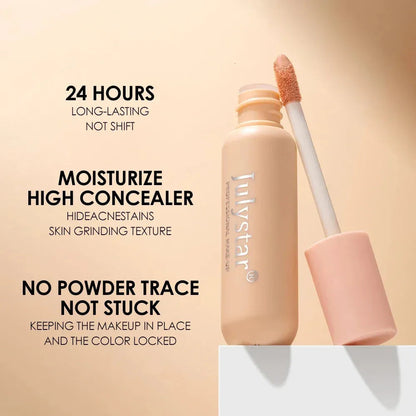 Concealer swatches showing different color options on