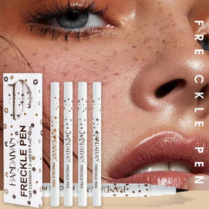 Cosmetic applicator with precision tip for creating small dots