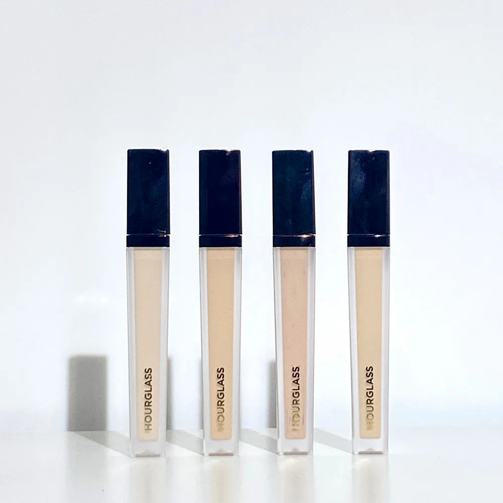 Close-up view of concealer stick showing creamy texture and smooth surface