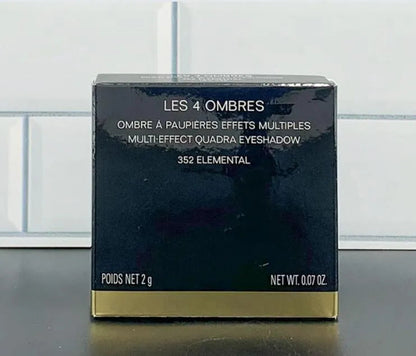 Close-up of eyeshadow shades showing texture and color variation