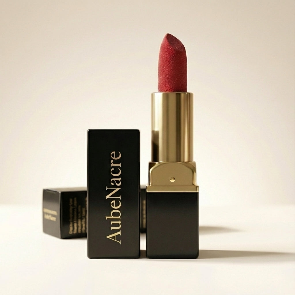 Rouge à lèvres mat velours Aube Nacre