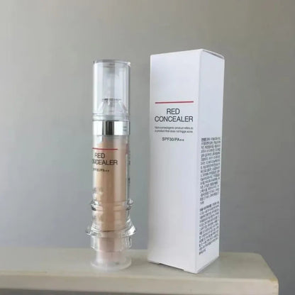 Close-up view of sheer coverage corrector being applied to skin