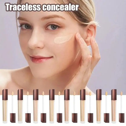 Demonstration of the face stick being applied to cheek area for contouring