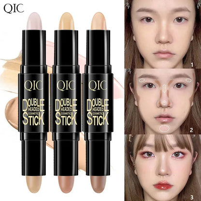 Cream cosmetic product in a round container with multiple color options visible