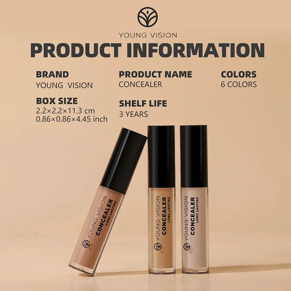 Swatch of concealer showing matte texture on skin