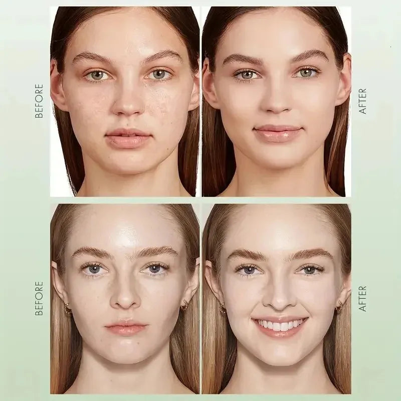 Color swatches showing different concealer shades available