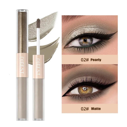 Close-up of eye shadow stick demonstrating smooth application on skin