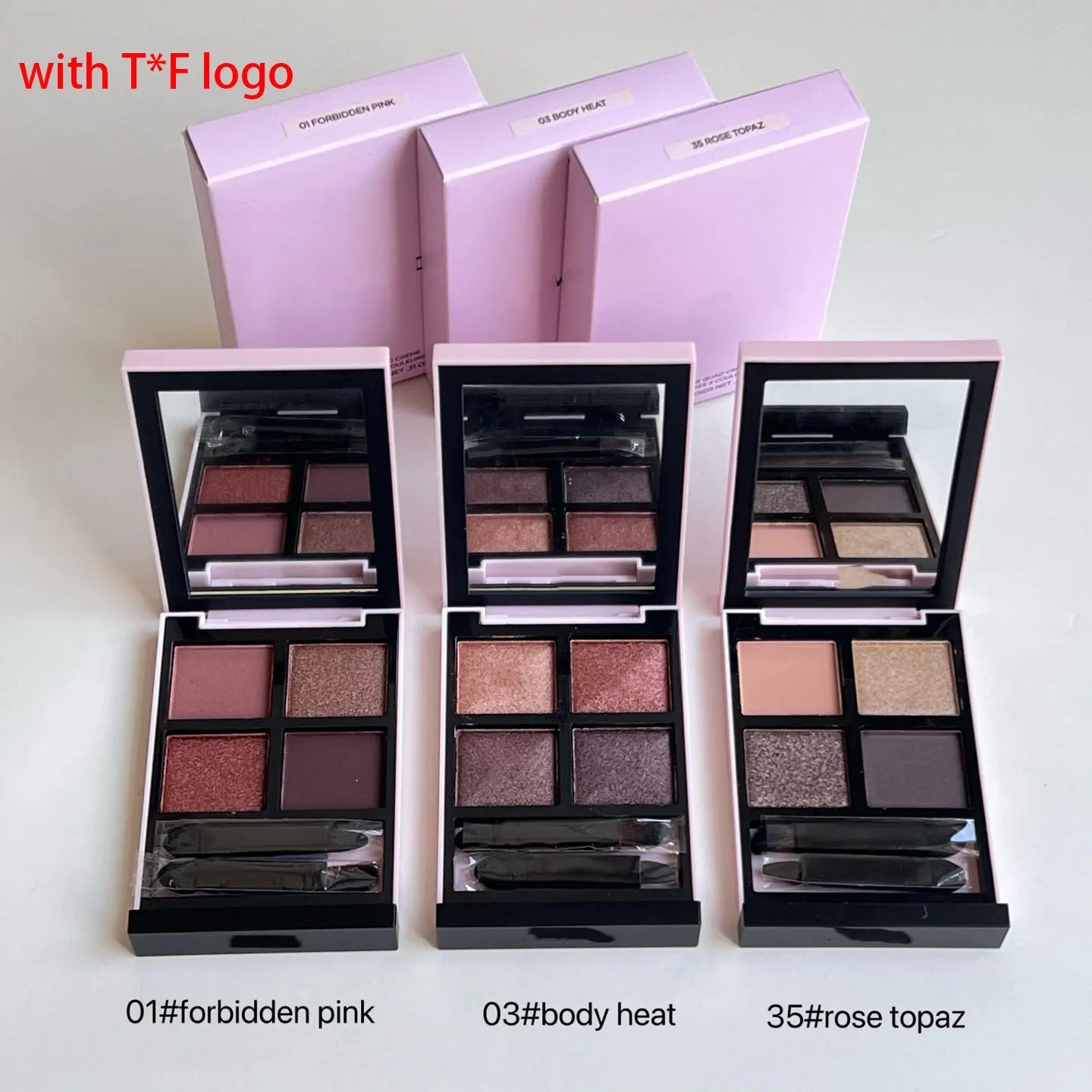 Close-up view showing shimmer and matte texture details