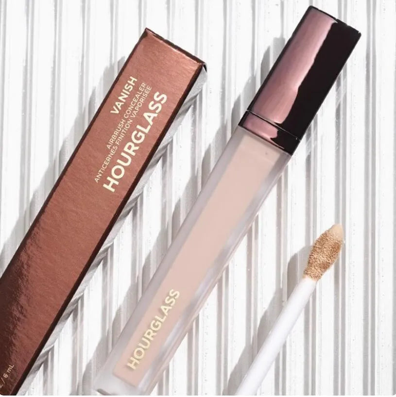 Close-up view of concealer stick showing creamy texture and smooth surface