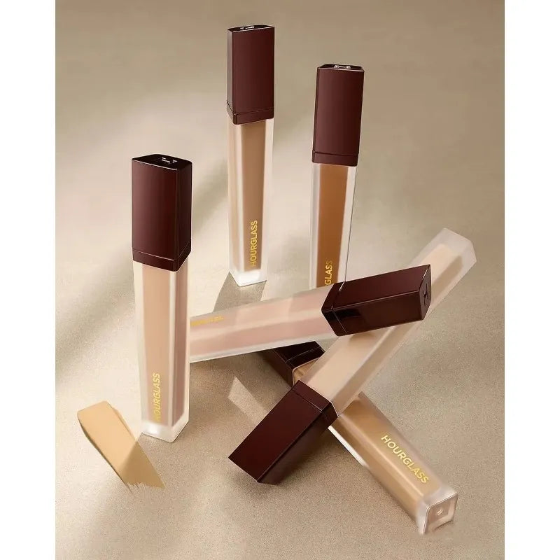 Swatch of concealer product blended on skin surface