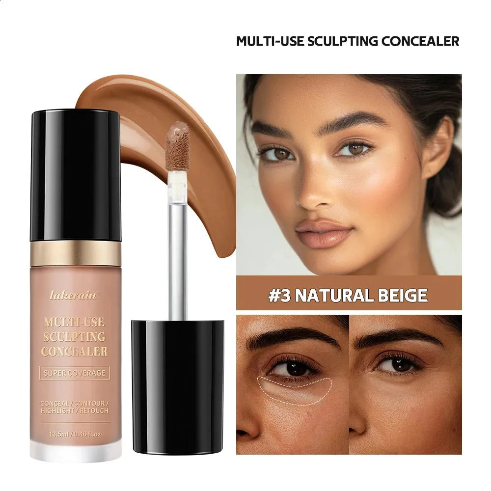 Concealer applied to hand demonstrating blendable formula