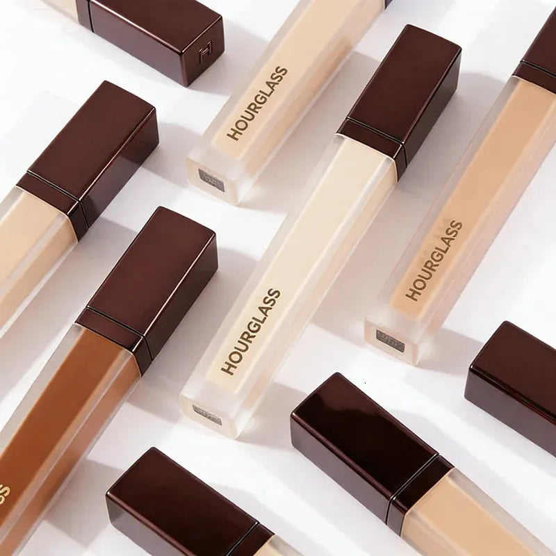 Close-up of concealer being blended on skin surface