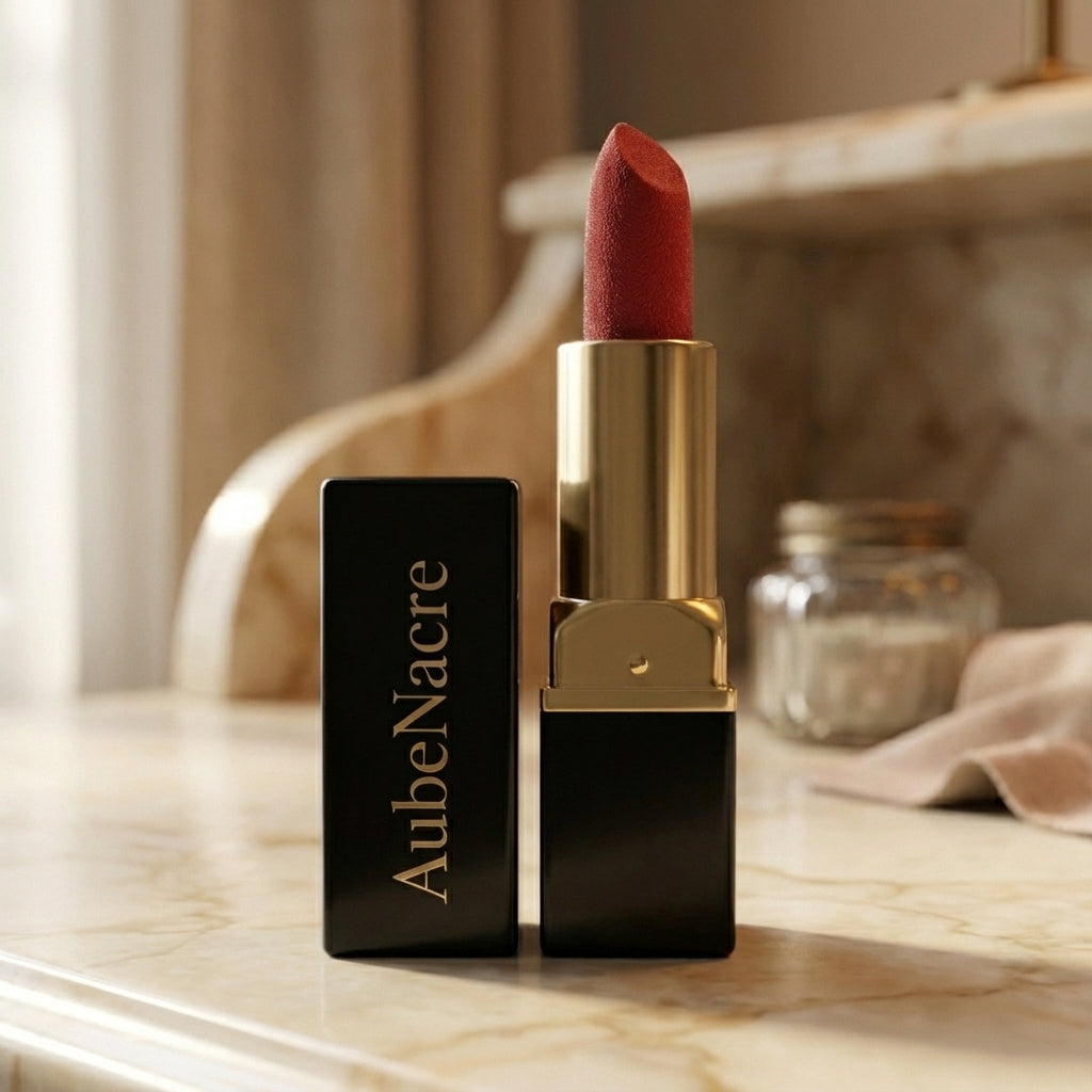 Rouge à lèvres mat velours Aube Nacre