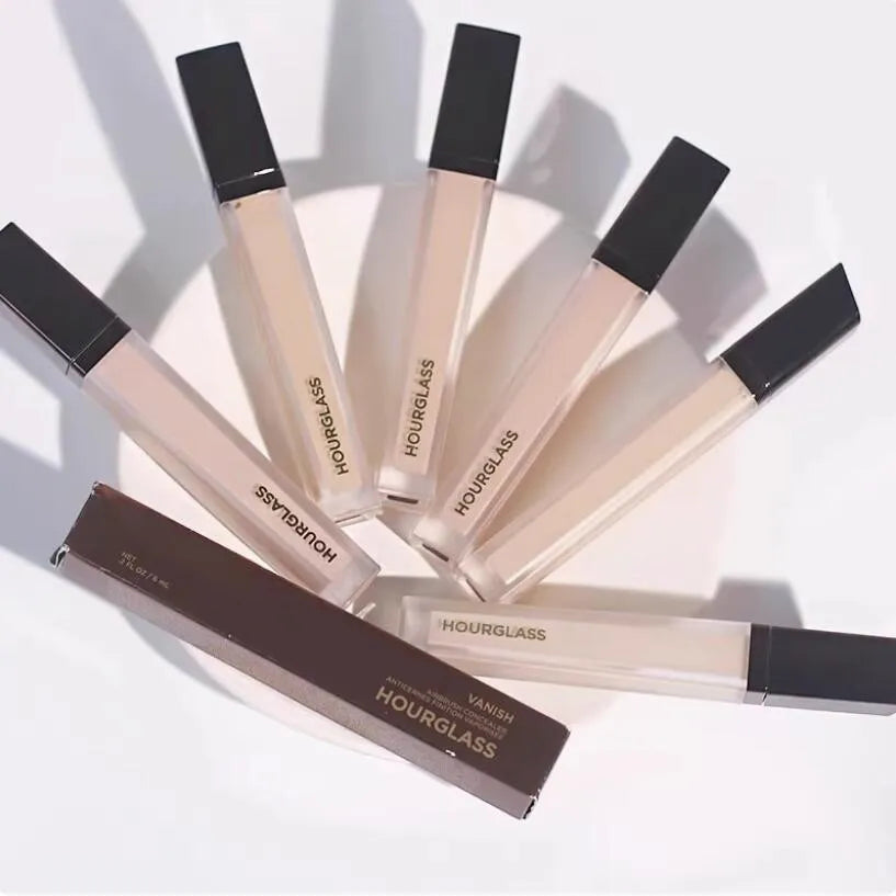 Swatch demonstration showing concealer blended on skin in natural light