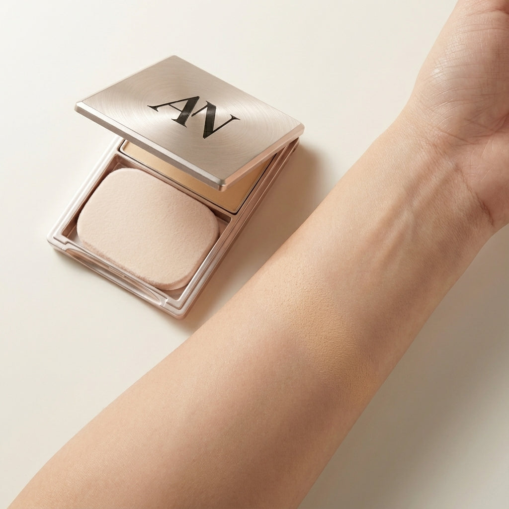 Poudre fixante soft-focus Aube Nacre en pot