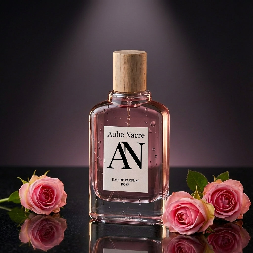 Flacon Eau de Parfum Aube Nacre Rose