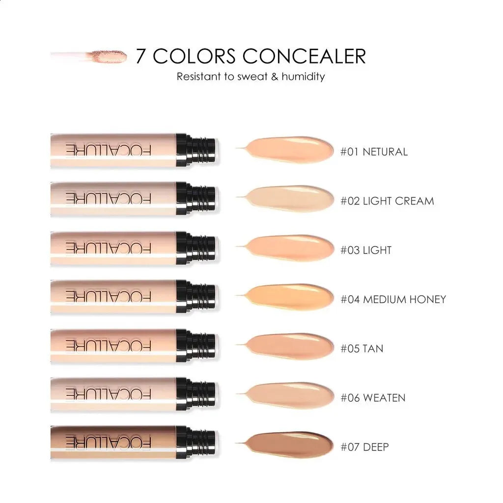 Comparison showing blended concealer creating even skin tone on hand