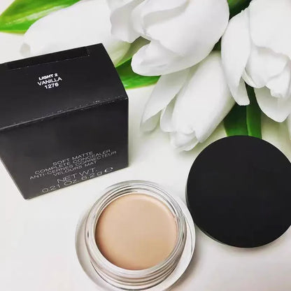 Concealer swatches showing four different shade options on skin