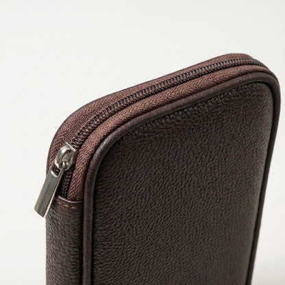 Pinceaux de maquillage Aube Nacre avec pochette