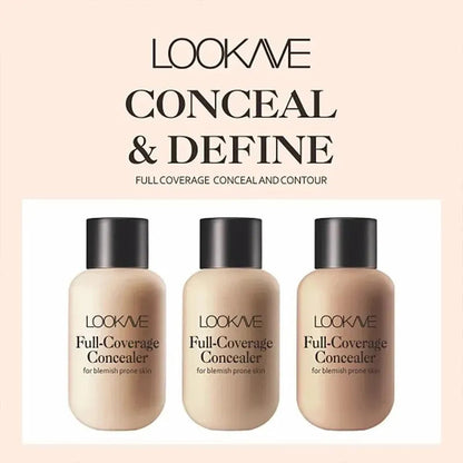 Person applying concealer to under eye area with fingertip