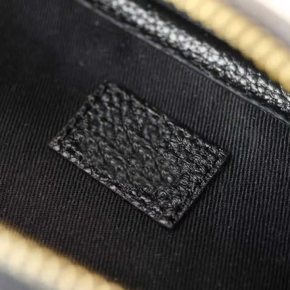 Front view of medium shoulder satchel bag showing structured design