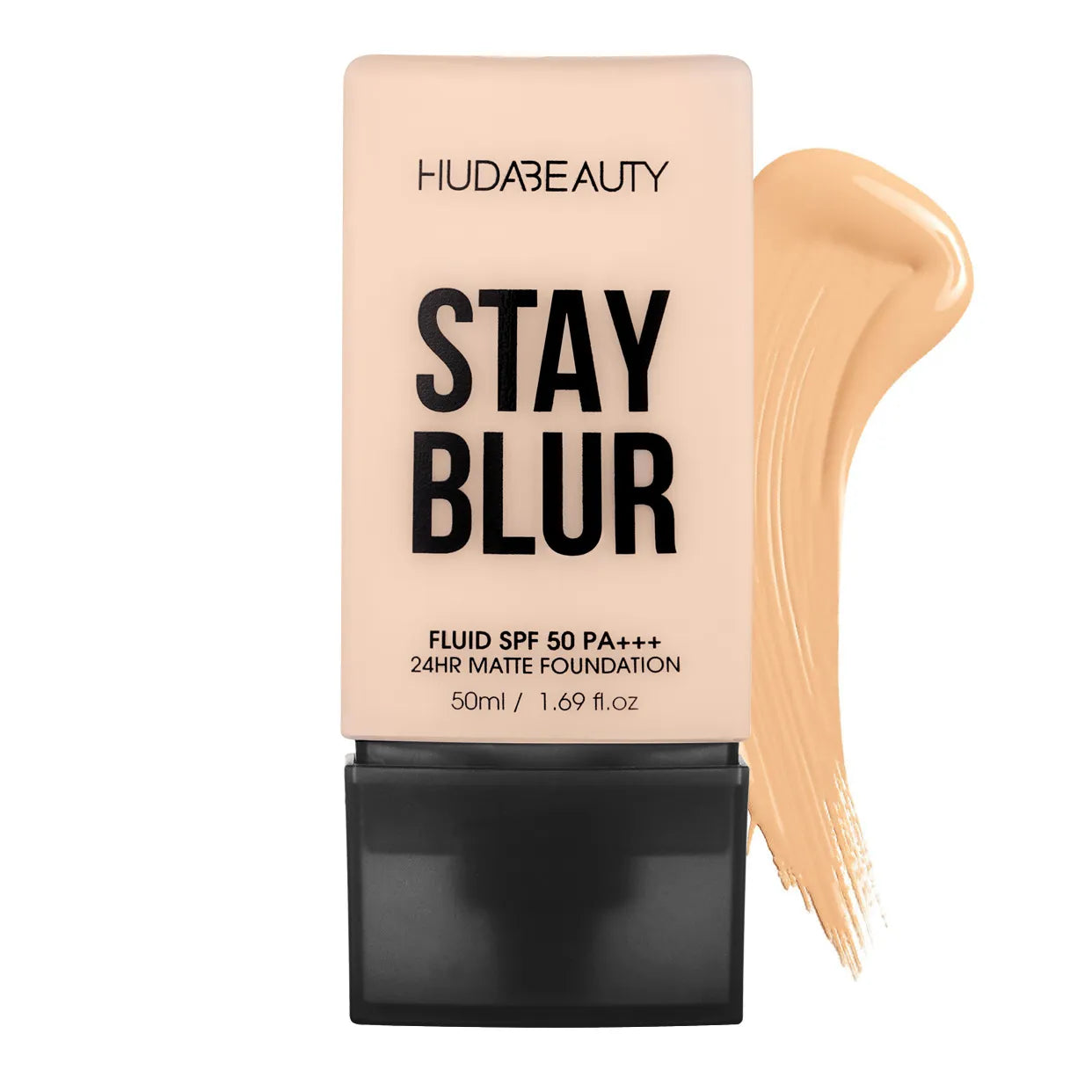 Close-up view of concealer texture on skin surface