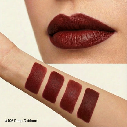 Teintes de rouge à lèvres mat pour un style quotidien