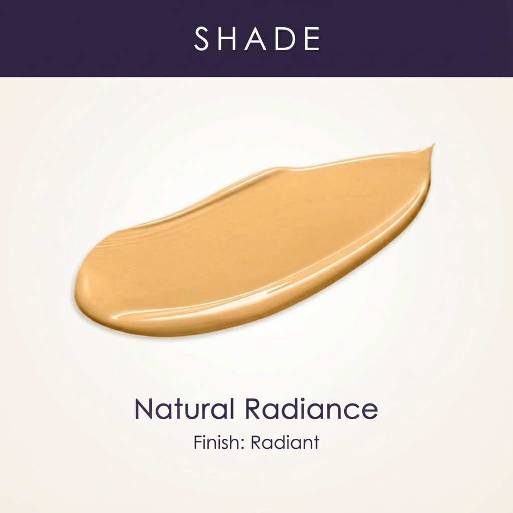 Application du correcteur sur la peau