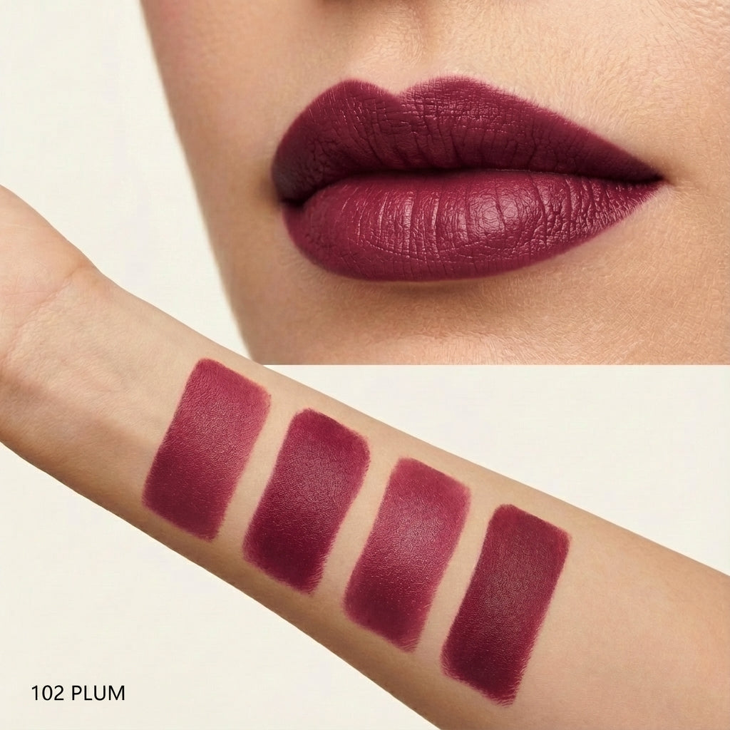 Teintes de rouge à lèvres mat pour un style quotidien