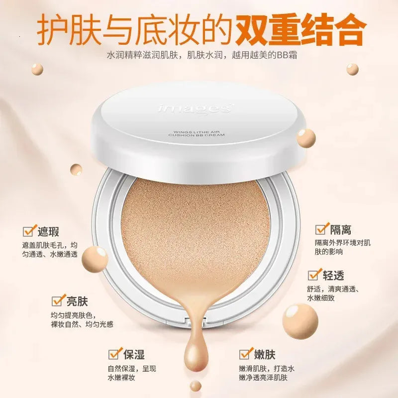 Liquid concealer product in packaging with pump dispenser