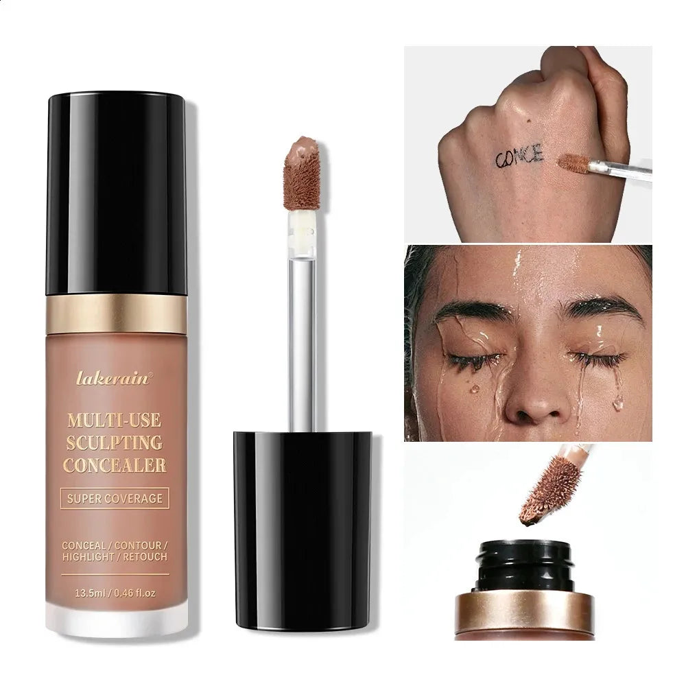 Swatch of concealer cream showing smooth texture and coverage
