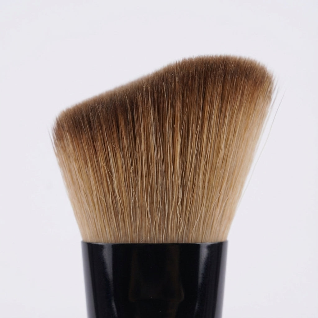 Pinceau contour anglé Wave Aube Nacre vue de face