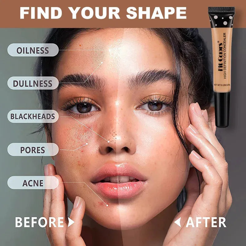 Close-up view of creamy texture being blended on skin with applicator