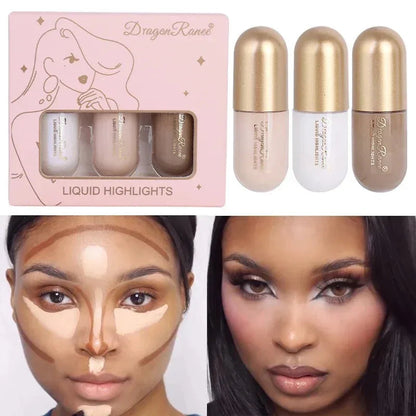 Close-up view of the matte liquid bronzer stick with creamy texture visible