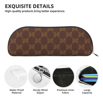 Side profile of compact toiletry bag for travel use