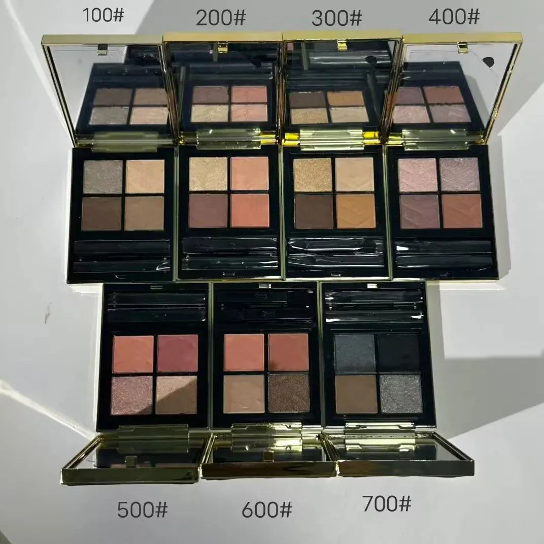 Closed view of mini clutch eyeshadow palette showing compact design