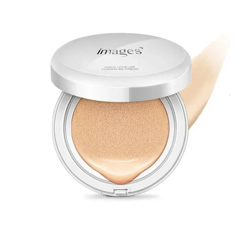 Close-up of concealer being applied to hand to show texture and coverage