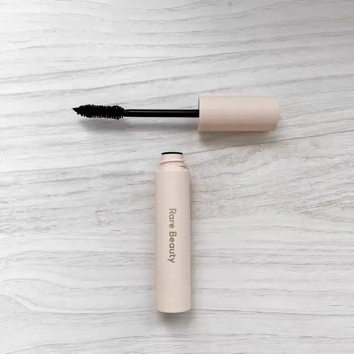 Close-up view of mascara brush showing bristle design