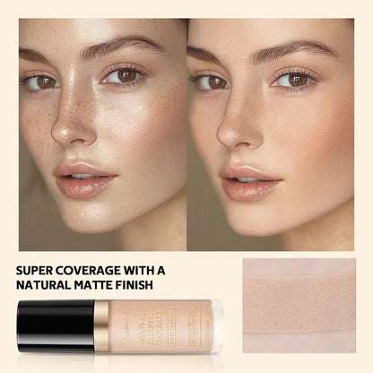 Close-up of cream concealer texture and consistency